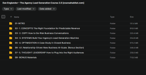 Dan Englander – The Agency Lead Generation Course 2.0
