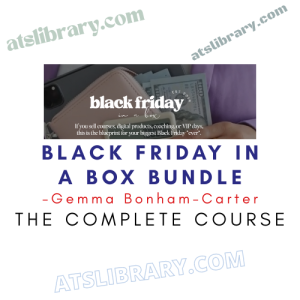 Gemma Bonham-Carter – Black Friday in a Box Bundle