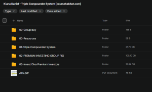 Kiana Danial – Triple Compounder System