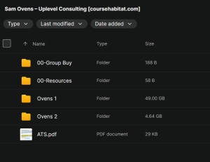 Sam Ovens – UpLevel Consulting