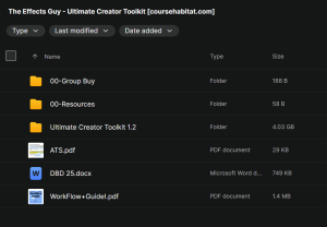 The Effects Guy – Ultimate Creator Toolkit
