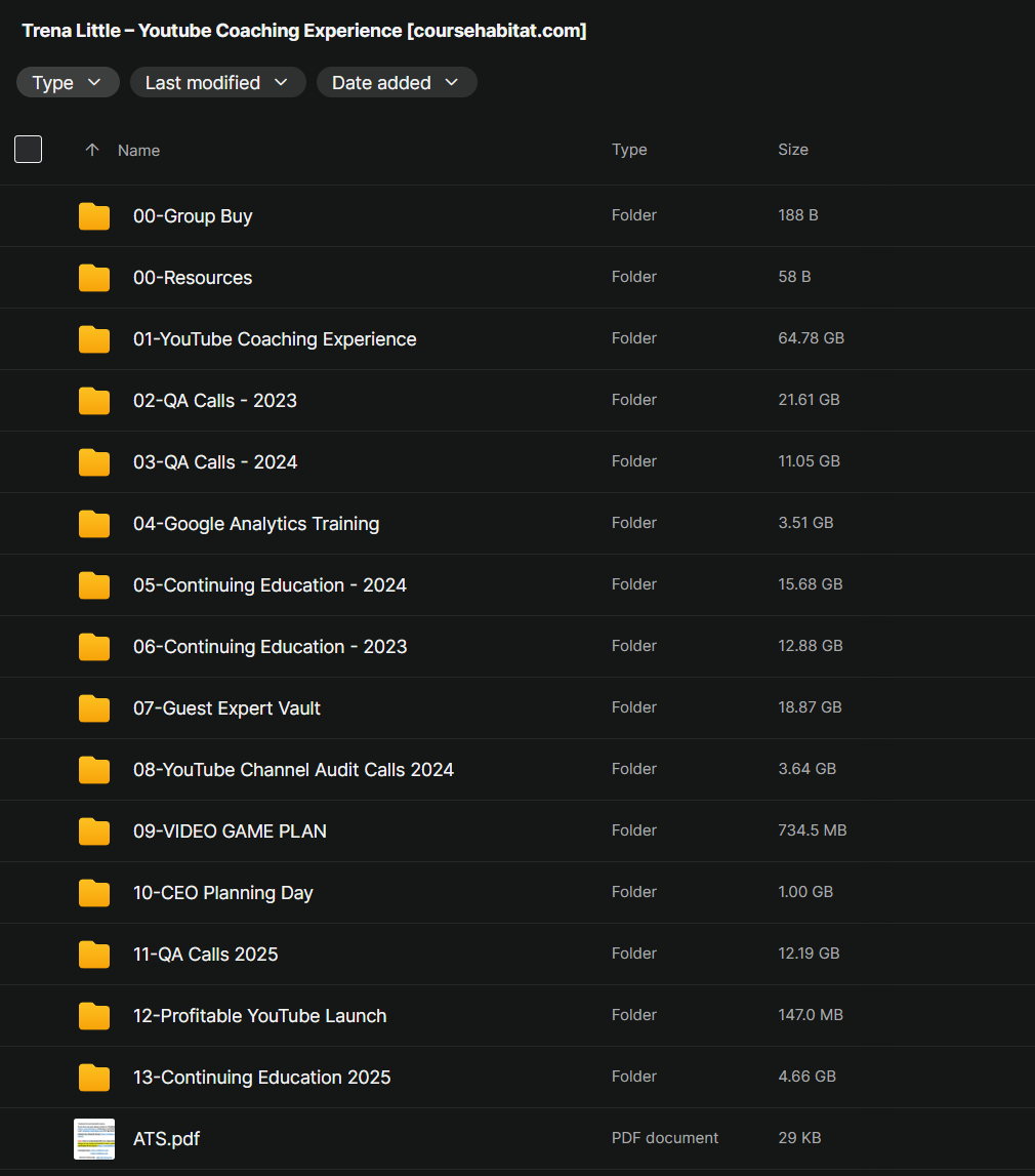 Trena Little – Youtube Coaching Experience