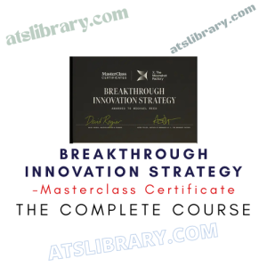 Masterclass Certificate – Breakthrough Innovation Strategy