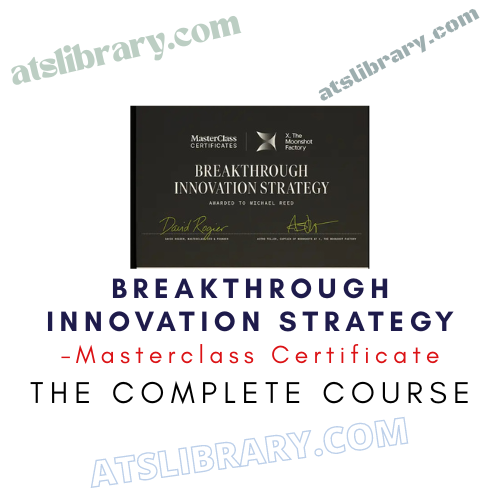 Masterclass Certificate – Breakthrough Innovation Strategy