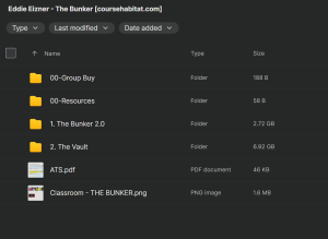 Eddie Eizner – The Bunker