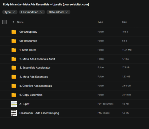 Eddy Miranda – Meta Ads Essentials + Upsells