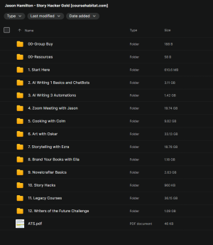 Jason Hamilton – Story Hacker Gold