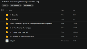 Rachel Rofe – Customers By Christmas