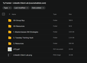 Ty Frankel – LinkedIn Client Lab