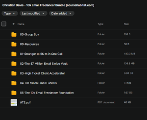Christian Davis – 10k Email Freelancer Bundle