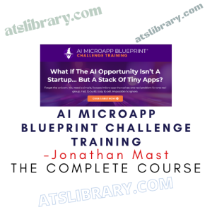 Jonathan Mast – AI MicroApp Blueprint Challenge Training