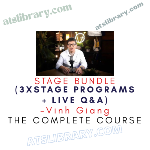 Vinh Giang – Stage Bundle (3xSTAGE Programs + Live Q&A)