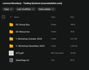 Laurens Bensdorp – Trading Systems