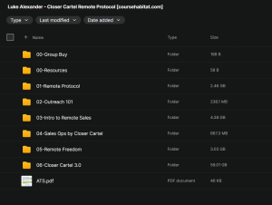 Luke Alexander – Closer Cartel Remote Protocol