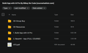 Mikey No Code – Build App with AI Pro