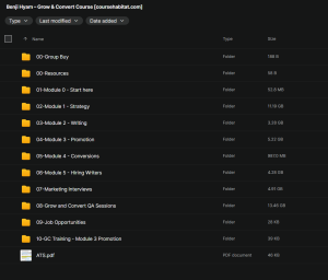 Benji Hyam – Grow & Convert Course