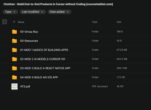 Chethan – Build End-to-End Products in Cursor without Coding