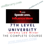 Jeremy Lee Miner – 7th Level University