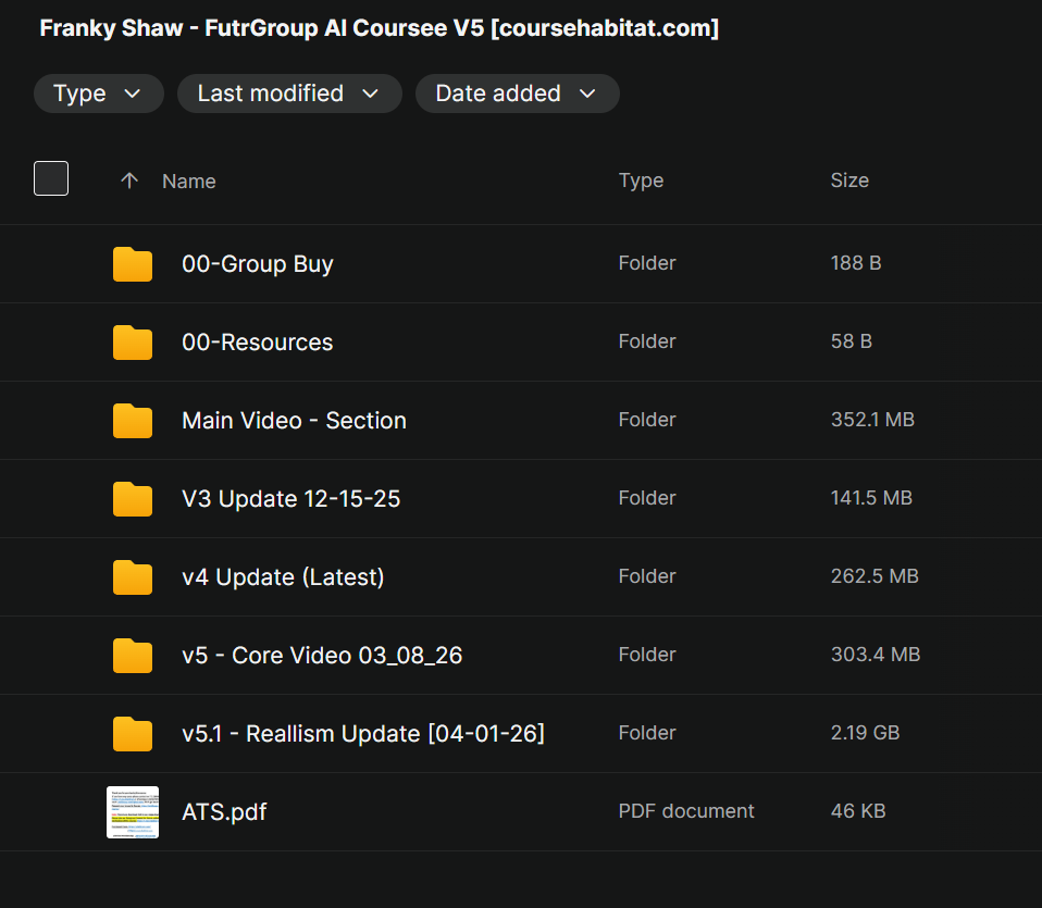 Franky Shaw – FutrGroup: AI Course V5