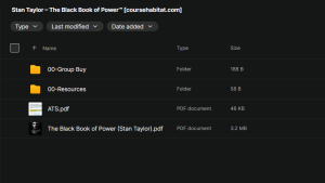 Stan Taylor – The Black Book of Power™