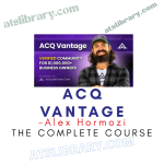 Alex Hormozi – ACQ VANTAGE