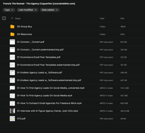 Francis The Nomad – The Agency Copywriter