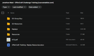 Jonathan Mast – OfferCraft™ Challenge Training