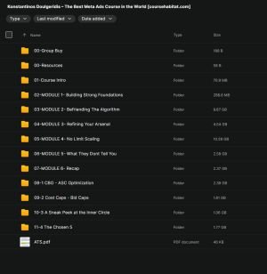 Konstantinos Doulgeridis – The Best Meta Ads Course in the World