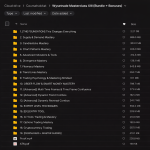 Wysetrade – Masterclass XIII + All Bonuses