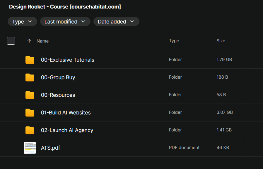 Design Rocket – Course