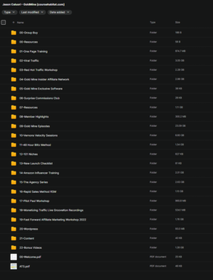 Jason Caluori – GoldMine