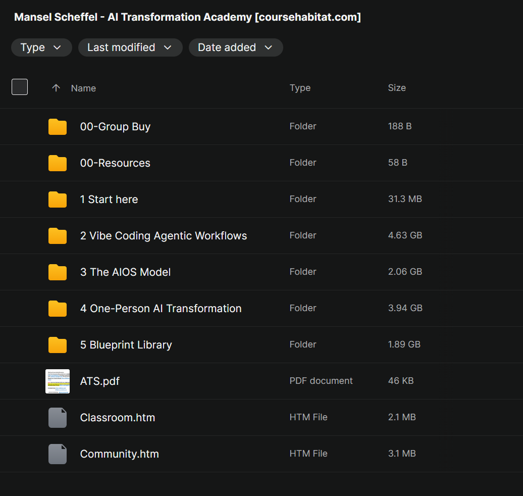 Mansel Scheffel – AI Transformation Academy