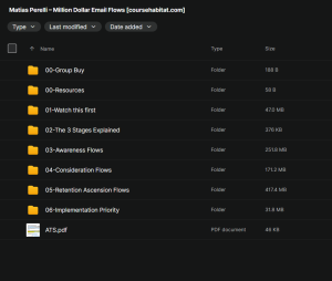 Matias Perelli – Million Dollar Email Flows