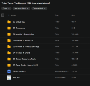 Traian Turcu – The Blueprint 2026