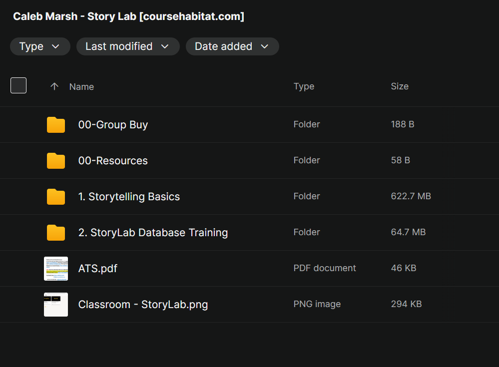 Caleb Marsh – StoryLab