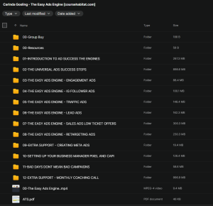 Carinda Gosling – The Easy Ads Engine