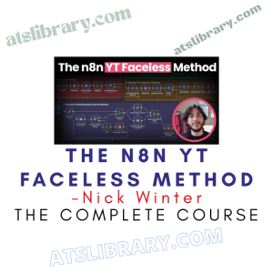 Course cover: The n8n YT Faceless Method by Nick Winter; features a workflow diagram and author photo in a circular frame.