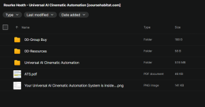 Rourke Sefton-Minns – Universal AI Cinematic Automation