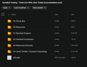 TeamBull Trading – Trade Live With Jdun Trades