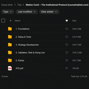 Matteo Conti – The Institutional Protocol