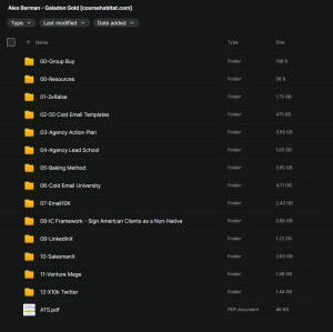 Alex Berman – Galadon Gold
