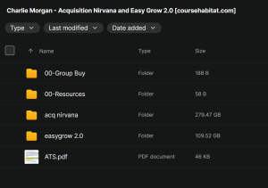 Charlie Morgan – Acquisition Nirvana and Easy Grow 2.0