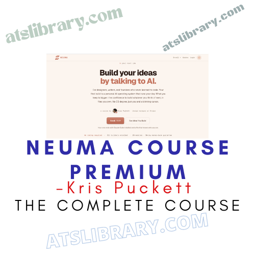 Kris Puckett – Neuma Course Premium