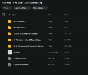 Sam Joos – AI Ad Studio