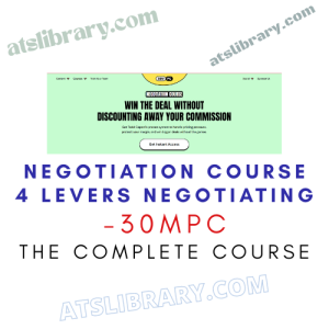 30MPC – Negotiation Course 4 Levers Negotiating