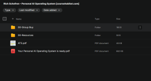 Rich Schefren – Personal AI Operating System