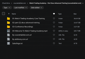 Watch Trading Academy – Part Deux Advanced Training